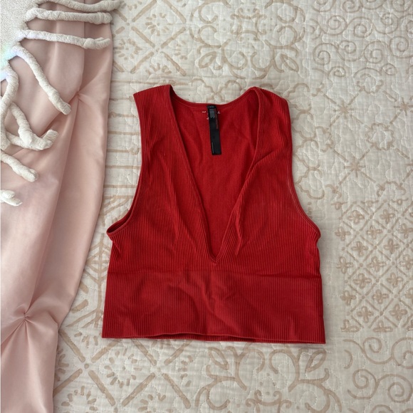 Urban Outfitters Tops - urban outfitters plunge v-neck tank top